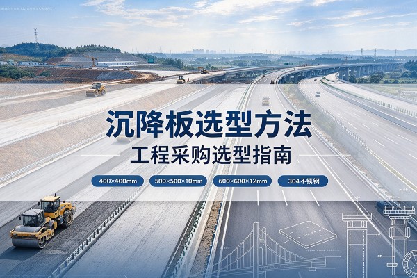 天柱沉降板选择方法
