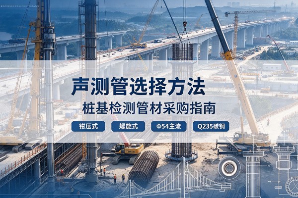 天柱声测管选型标准